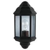 BLACK E27 (40W) - 6410 outdoor wall light