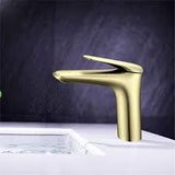 Basin Mixer Bathroom Faucet Brushed Gold