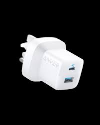 Anker 323 Charger 33W (20W USB-C + 12W USB -A) (A2331K21)-White