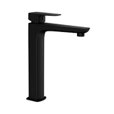 Velvet Super Wash Basin Mixer With Click Clack Waste - Black Matt