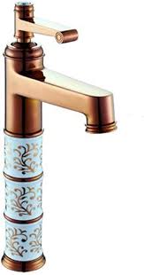 Basin Mixer Brass High (Rose Gold)