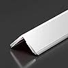 Aluminium Angle Trim (Polished Silver)