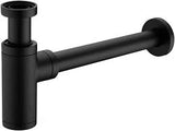 Brass Bottle Trap - Black Matt (03312bb-t40)