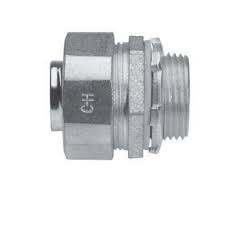 CROUSE HINDS1'' STRAIGHT CONNECTORS -MALLEABLE IRON