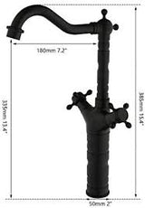 Basin Mixer High (Matte Black)