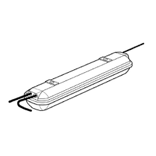 APPLETON 2X36W G13 1390MM EX WEATHERPROOF FIXTURE