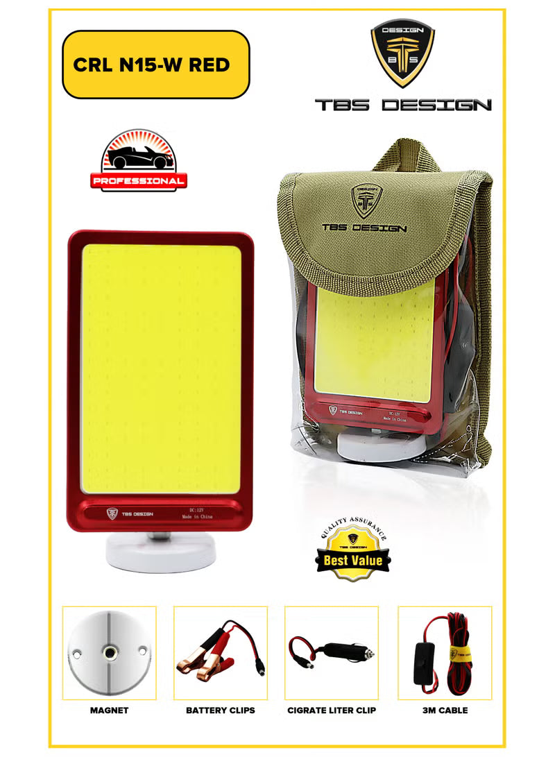 CRL-N15 W RedToby's Light Portable Camping LED Lantern with Magnetic Base