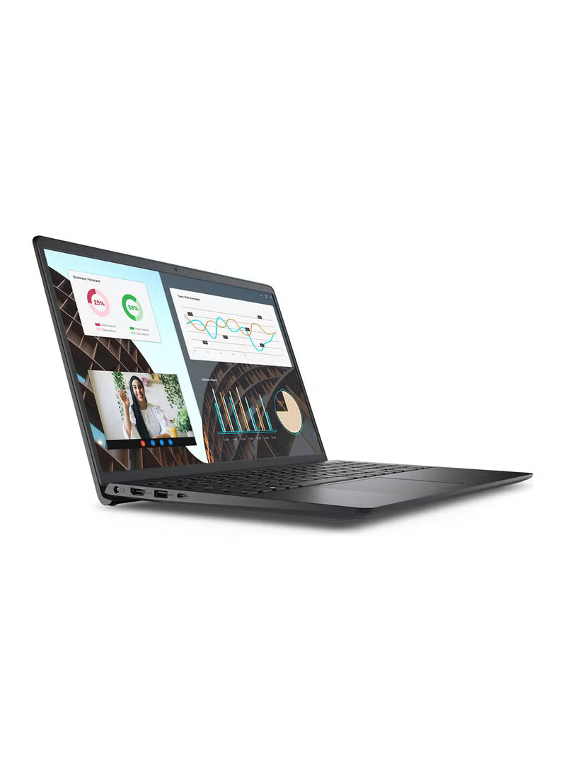 Dell Vostro 3530 Laptop 15.6-Inch Full HD 120Hz, Intel Core i5-1334U, 8GB RAM, 512GB SSD, Ubuntu, Intel UHD Graphics, English Carbon Black