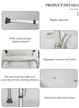 Adjustable Lightweight Shower Chair
