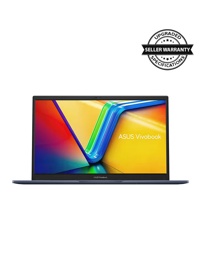 ASUS Vivobook 14 X1404ZA 14-Inch FHD Slim Laptop, Intel Core i3-1215U, 8GB RAM, 128GB SSD, Intel Iris Xe Graphics, Windows 11 Home, Quiet Blue
