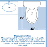 Vaunn Medical Deluxe Toilet Safety Frame