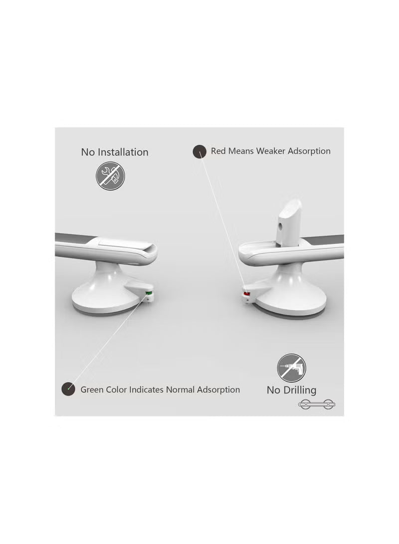 12-Inch Suction Grab Bar