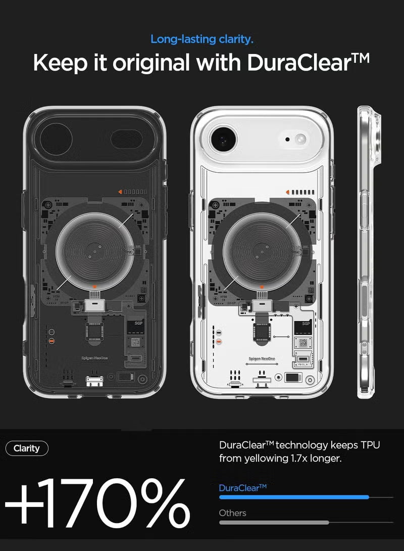 Ultra Hybrid MagFit iPhone 17 Air Case Cover with MagSafe (2025) - Neo One