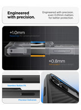 Enzo Aramid T MagFit iPhone 17 PRO Case with [Camera Control Button Cover] Aramid Fiber [MagSafe] - Black | Black