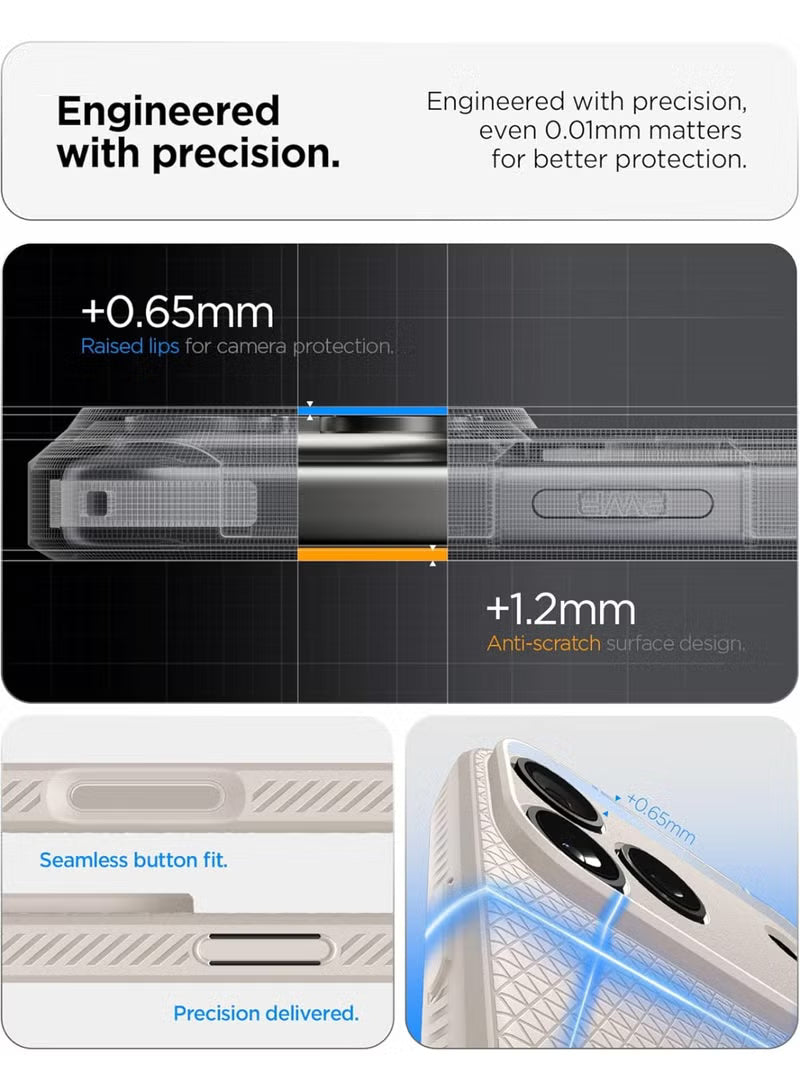 Liquid Air iPhone 17 PRO Case Cover (2025) - Natural Titanium