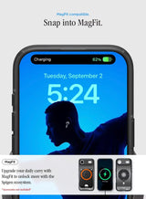 Ultra Hybrid MagFit iPhone 17 Air Case Cover with MagSafe (2025) - Classic Black