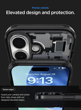 Ultra Hybrid MagFit iPhone 17 Case Cover with MagSafe (2025) - Zero One Black