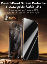 2Pack iPhone 17 Screen Protector With Auto Alignment Kit Anti-Spy, Privacy Protection, Anti-Fingerprint, Easy Installation, Shockproof Glass, No-Residue Adhesive, Smooth Touch