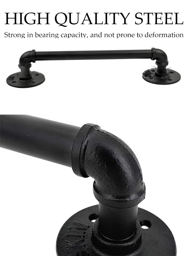 Metal Industrial Pipe Wall Handrail