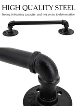 Metal Industrial Pipe Wall Handrail