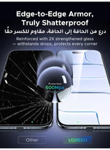 2Pack iPhone Air Screen Protector With Auto Alignment Kit  Ultra HD Clear， Scratch Resistant, Military-Grade Protection, Easy Installation, Anti-Fingerprint, Bubble Free Glass Film