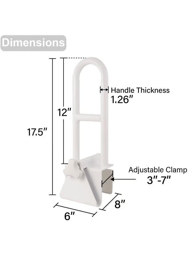 Adjustable Bathtub Safety Rail
