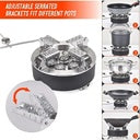 Toby’s Gas Stove-02 – 18000W Titanium Alloy Portable Picnic & Camping Stove