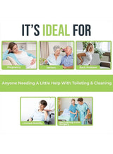 Toilet Aid – 18” Long Reach Personal Wiping Aid