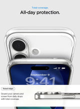 Ultra Hybrid MagFit iPhone 17 Case Cover with MagSafe (2025) - Clear White