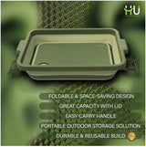 HKI-1009 4-in-1 Expandable Prep and Serve Tub with Lid