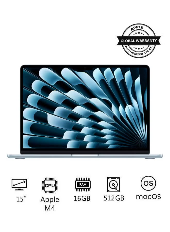 Apple MacBook Air 15-inch M4, 24GB RAM, 512GB SSD – Midnight (2025)