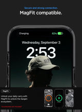 Ultra Hybrid MagFit iPhone 17 Case Cover with MagSafe (2025) - Zero One Black