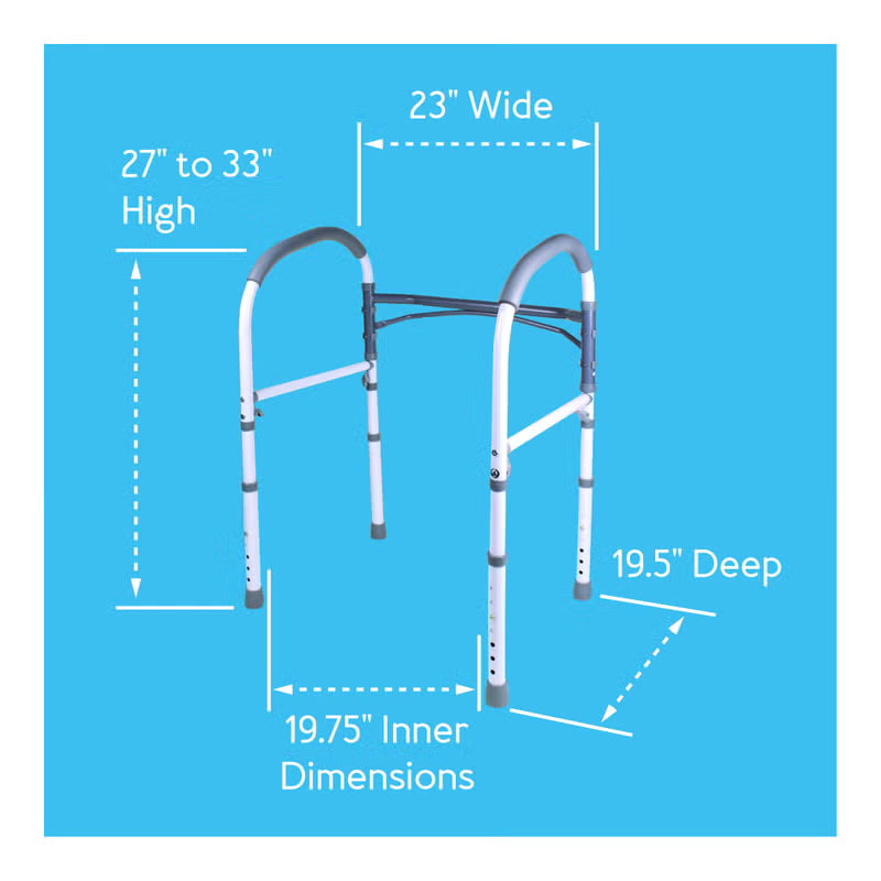 Carex Toilet Safety Rails
