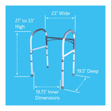 Carex Toilet Safety Rails
