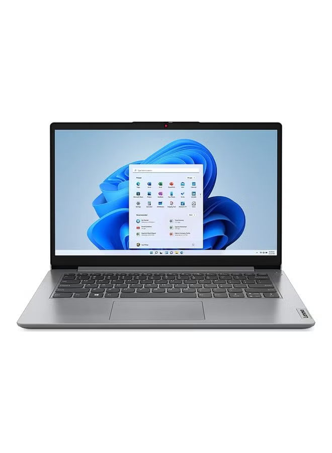 Lenovo IdeaPad 1 Upgraded Version 14-Inch HD Laptop – Intel Core i3-1215U, 8GB RAM, 512GB SSD, Intel UHD Graphics, Windows 11, English/Arabic, Cloud Grey