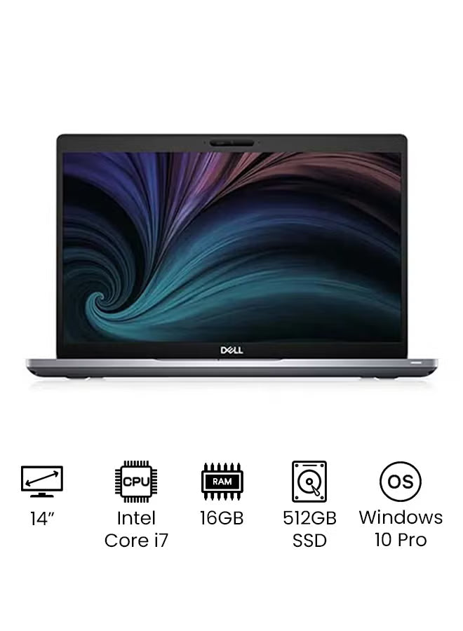Dell Latitude 5410 Upgraded Business Laptop 14-Inch FHD, Intel Core i7-10610U, 16GB RAM, 512GB SSD, Intel UHD Graphics 620, Windows 10 Pro, English, Silver