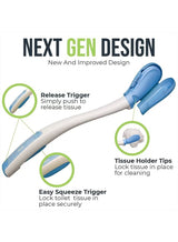 Toilet Aid – 18” Long Reach Personal Wiping Aid