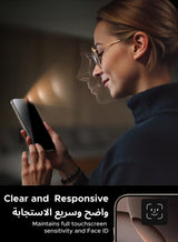 2-Pack Privacy Screen Protector with Auto-Alignment Kit, Auto Dust for iPhone 17 Pro 6.3-Inch, 9H+ Military Grade Shatterproof, iPhone 17 Pro Glass Film, HD Clear, Case Friendly -