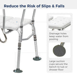 Drive Medical Splash Defense Tub Transfer Bench