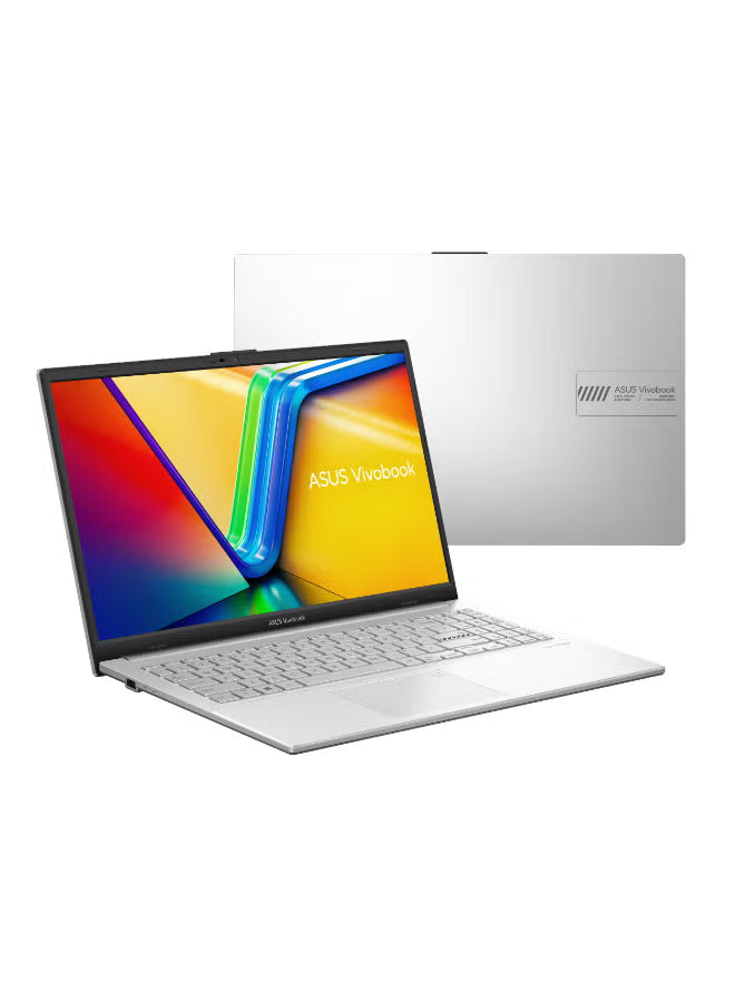 ASUS Vivobook Go 15 15.6" Laptop – Intel Core i3-N305, 8GB RAM, 256GB SSD, Intel UHD Graphics, Windows 11 Home, English & Arabic Keyboard