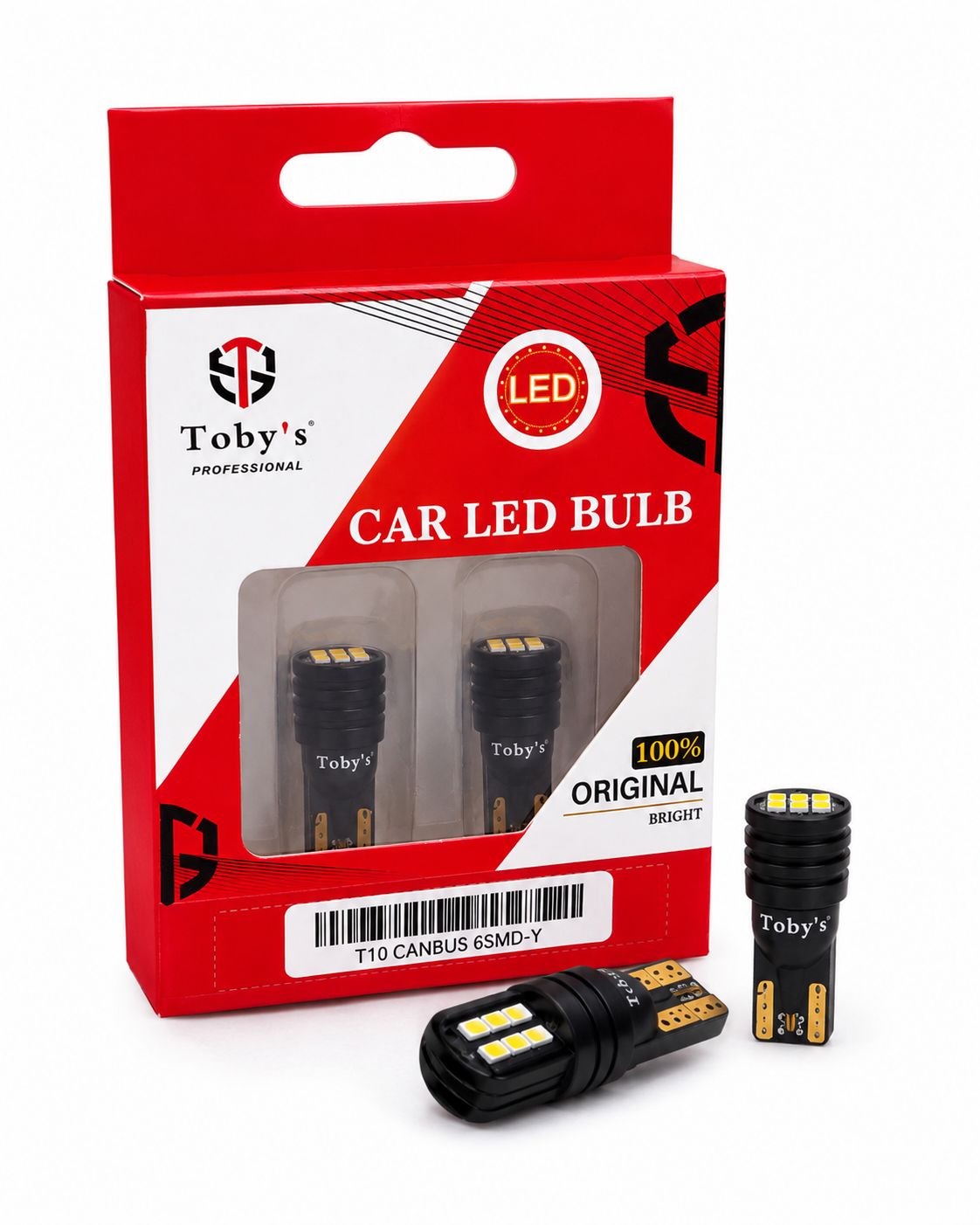 Toby T10 CANBUS 6SMD LED Automotive Bulb