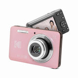 Kodak PixPro Friendly Zoom FZ55 16MP Digital Camera – 1080p Full HD, Pastel Pink