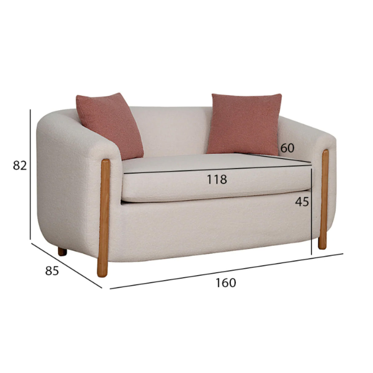 Candace Sofa 3+2+1 fabric 1902/06
