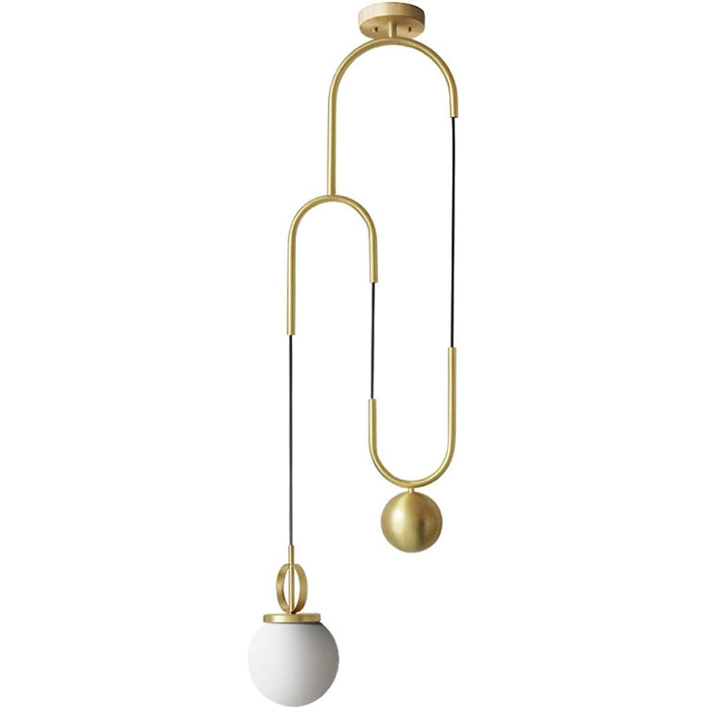 Hanging Light Gold