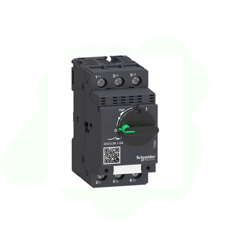 SCHNEIDER – Magnetic Motor Circuit Breaker 1.6A, Supplier Part Number: GV2L06 Qatar
