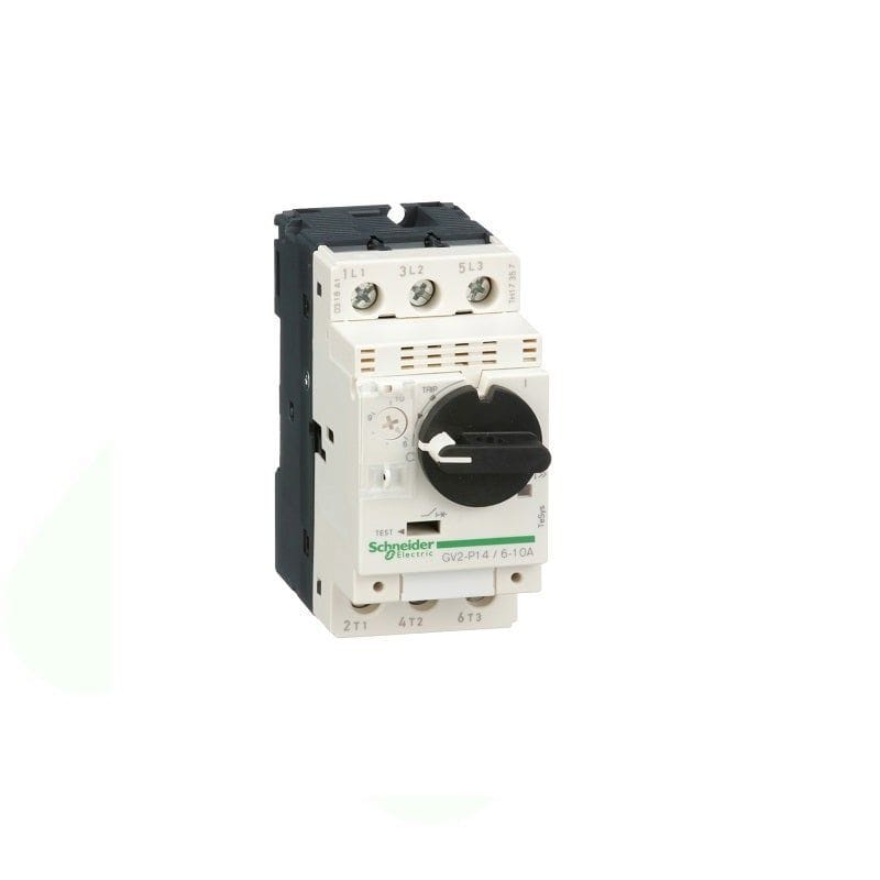 SCHNEIDER – Motor Circuit Breaker 6-10A W/ Rotary Handle, Supplier Part Number: GV2P14 Qatar