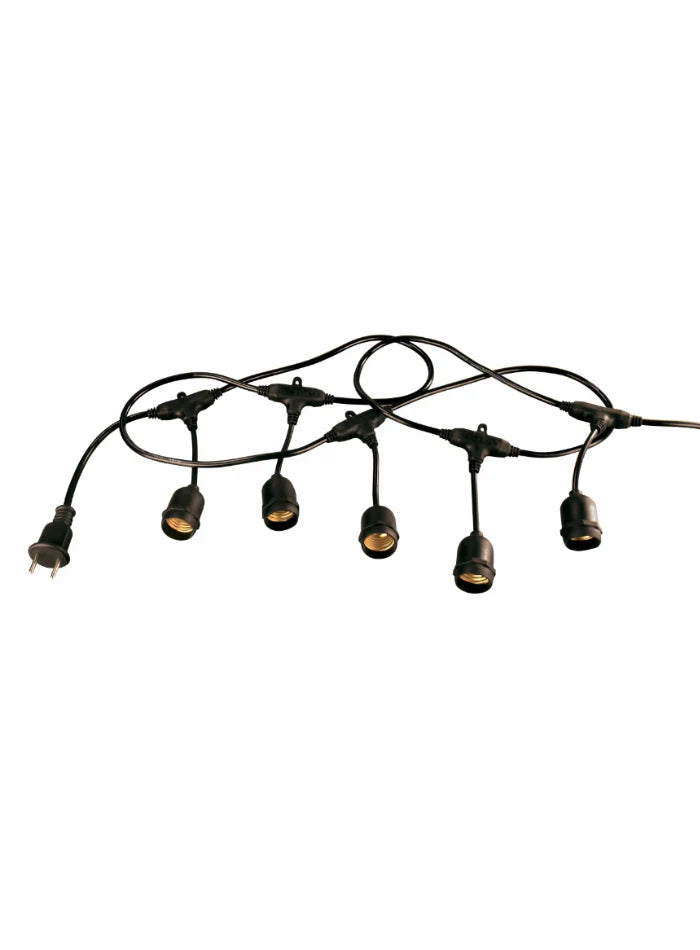 R006 MODI Wire with Holder 5M 10 Holders 8A MD-HWW3001 – E27 Festoon Light String