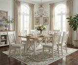 Zinnia Dining Table Set (1+6)