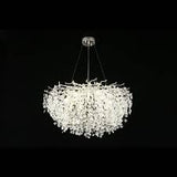 Pendant Light 8093C-800 Aluminum+Crystal CH