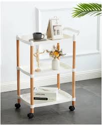 Sofa Side Coffee Table & Serving Trolley